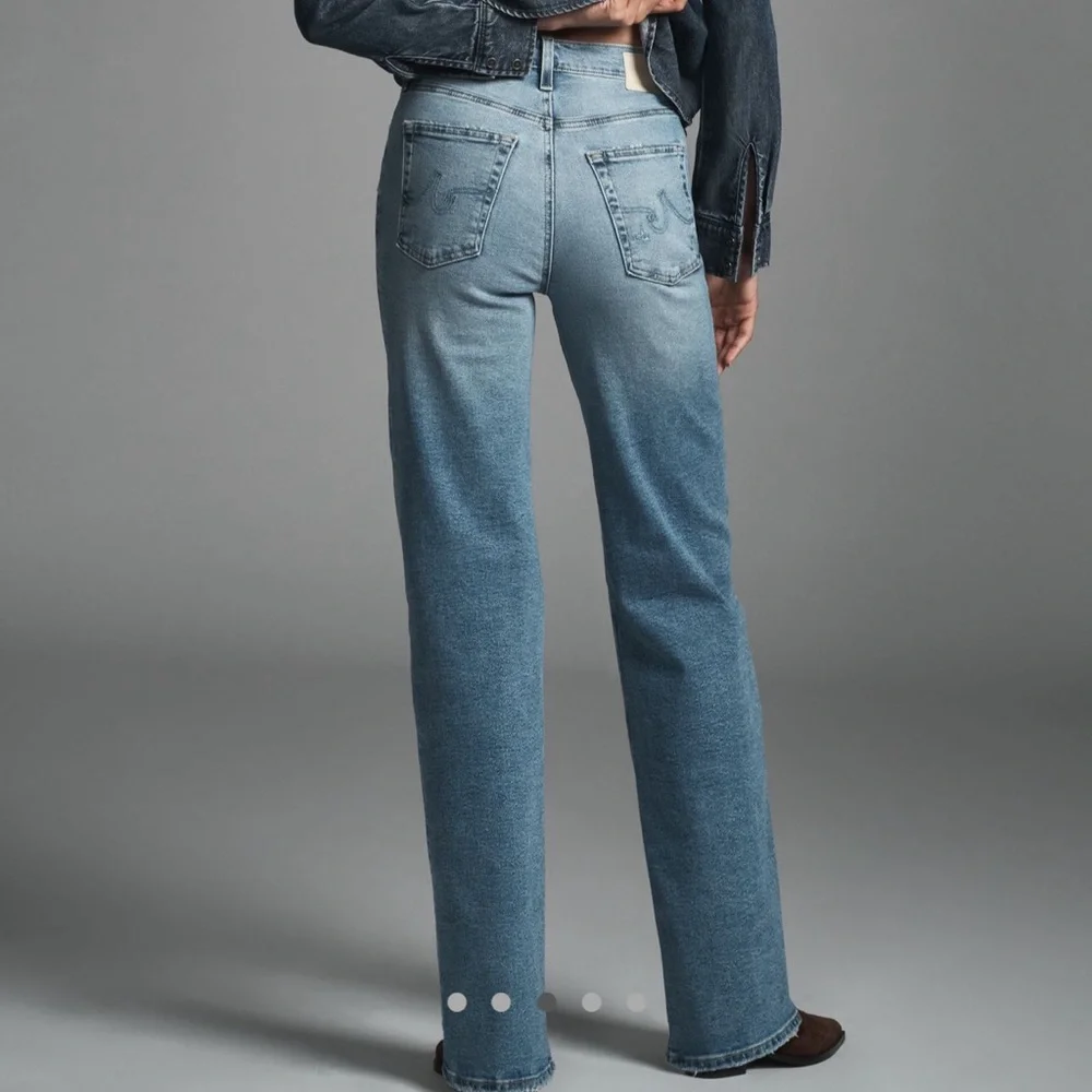AG Kora high rise wide leg jeans sz 27 - Picture 3 of 10